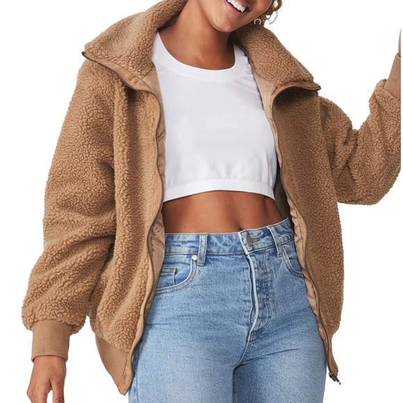 Cotton On Jackets & Blazers - Cotton On Teddy Jacket